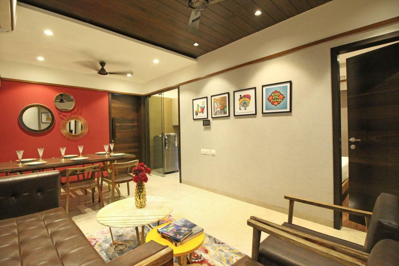 Theory9 Premium Service Apartments Khar 뭄바이 외부 사진